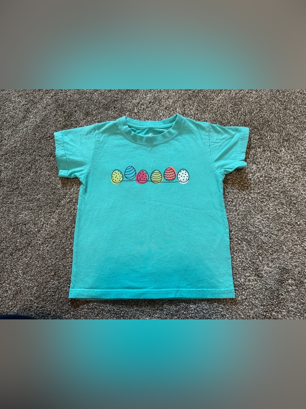 Cardin McCoy Easter Egg short sleeve t shirt Extra Small XS Toddler Boy